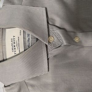 Charles Tyrwhitt Gray Dress Shirt Elegant and Timeless